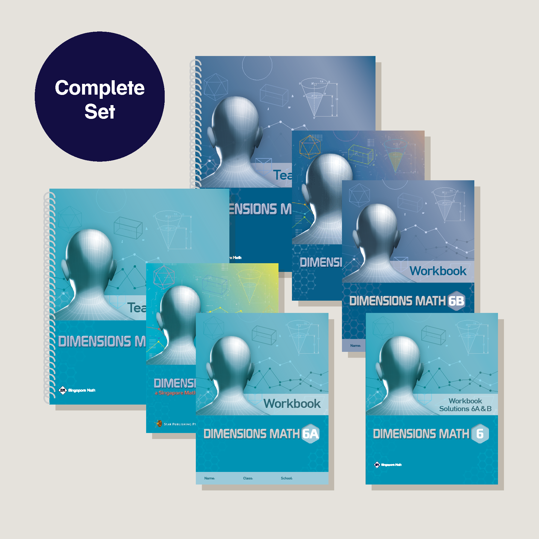 Dimensions Math Grade 6 Set