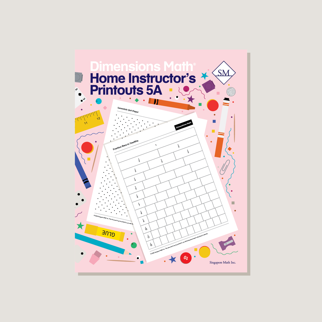 Dimensions Math Grade 5 Set with Home Instructor's Guides