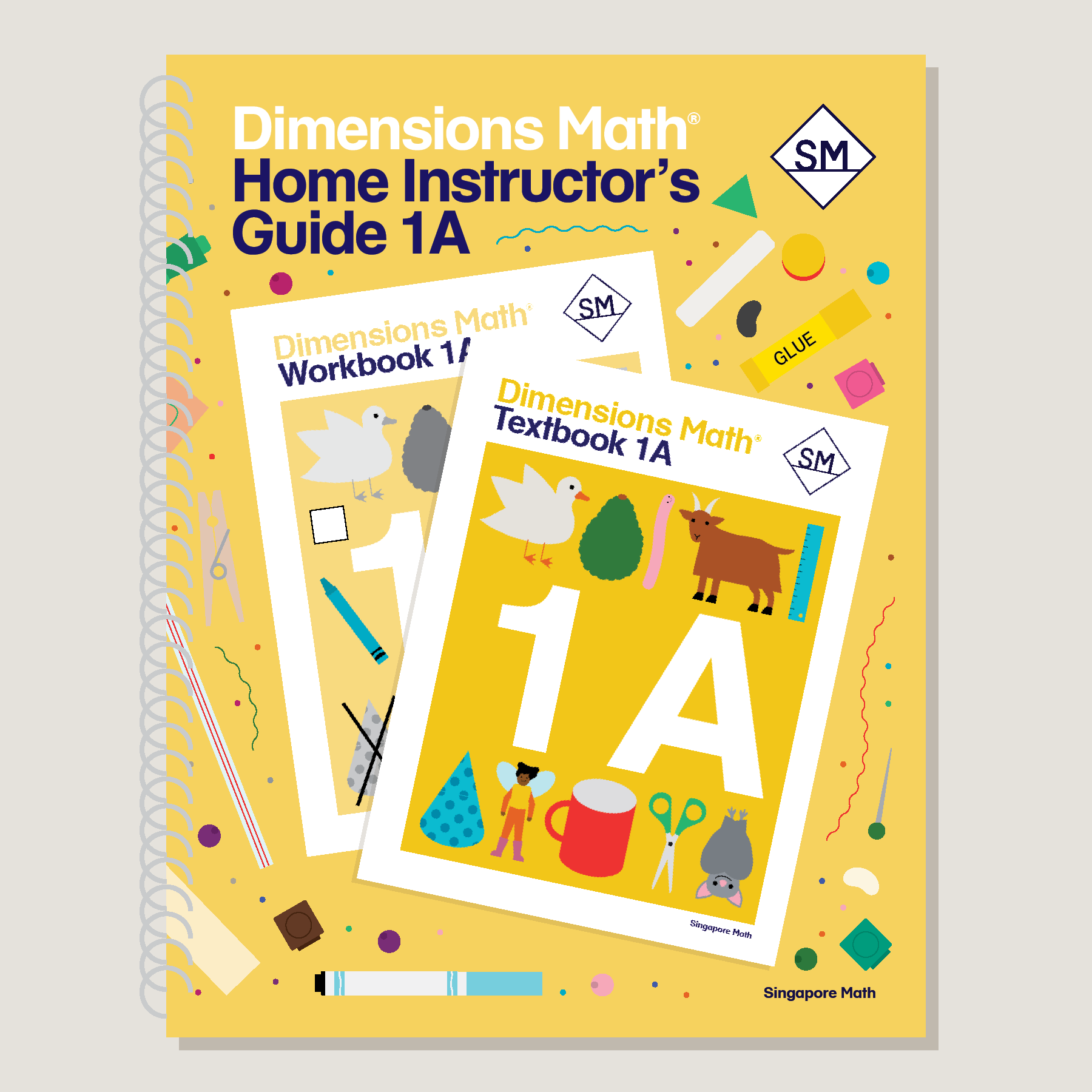 Dimensions Math Home Instructor's Guide 1A