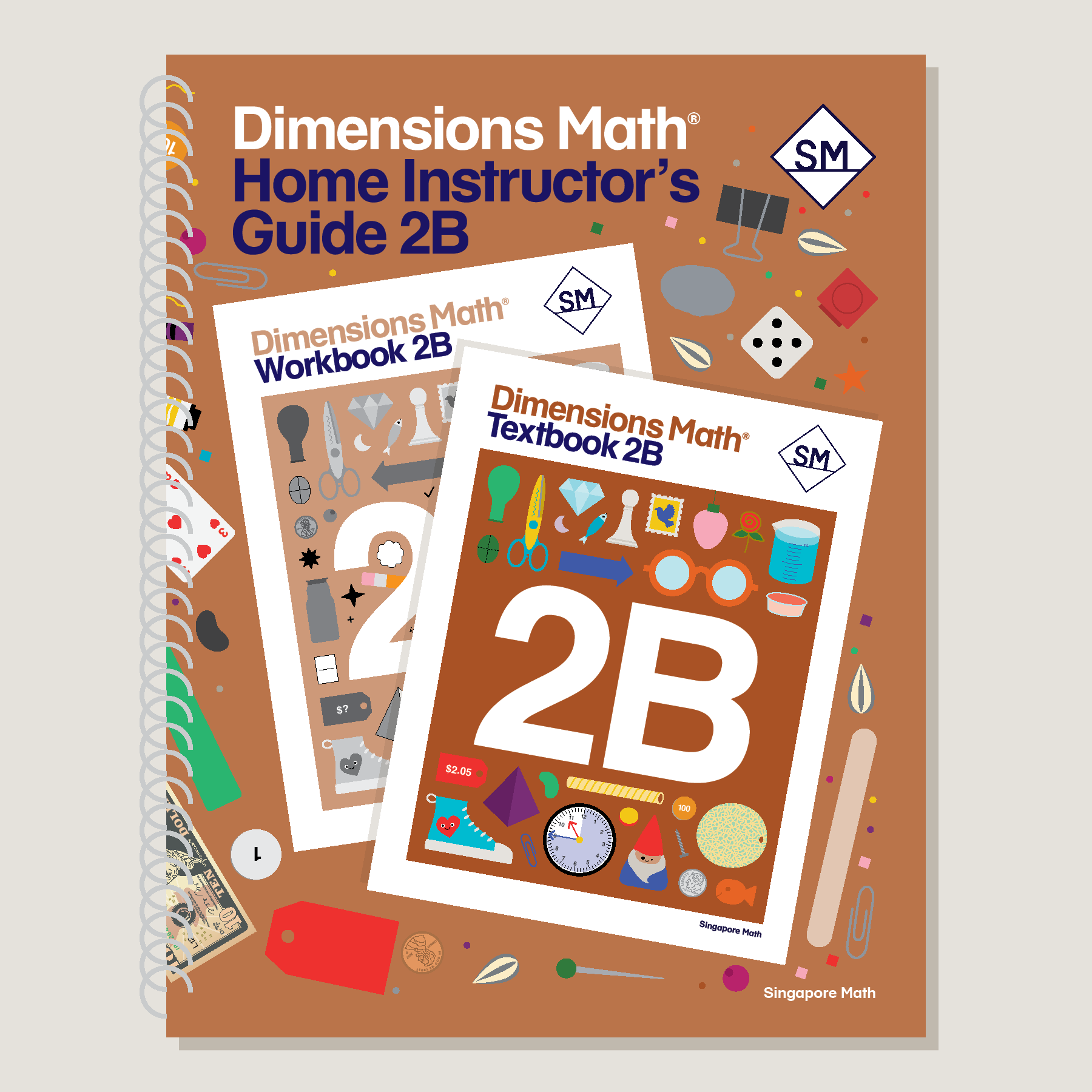 Dimensions Math Home Instructor's Guide 2B