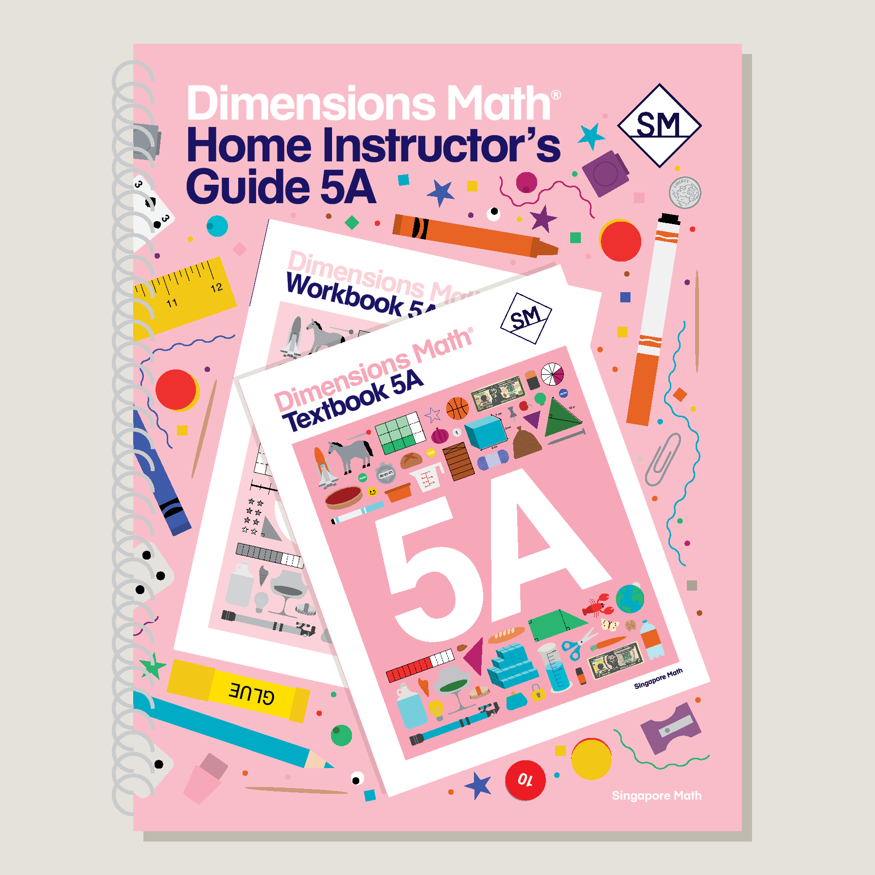 Dimensions Math Home Instructor's Guide 5A