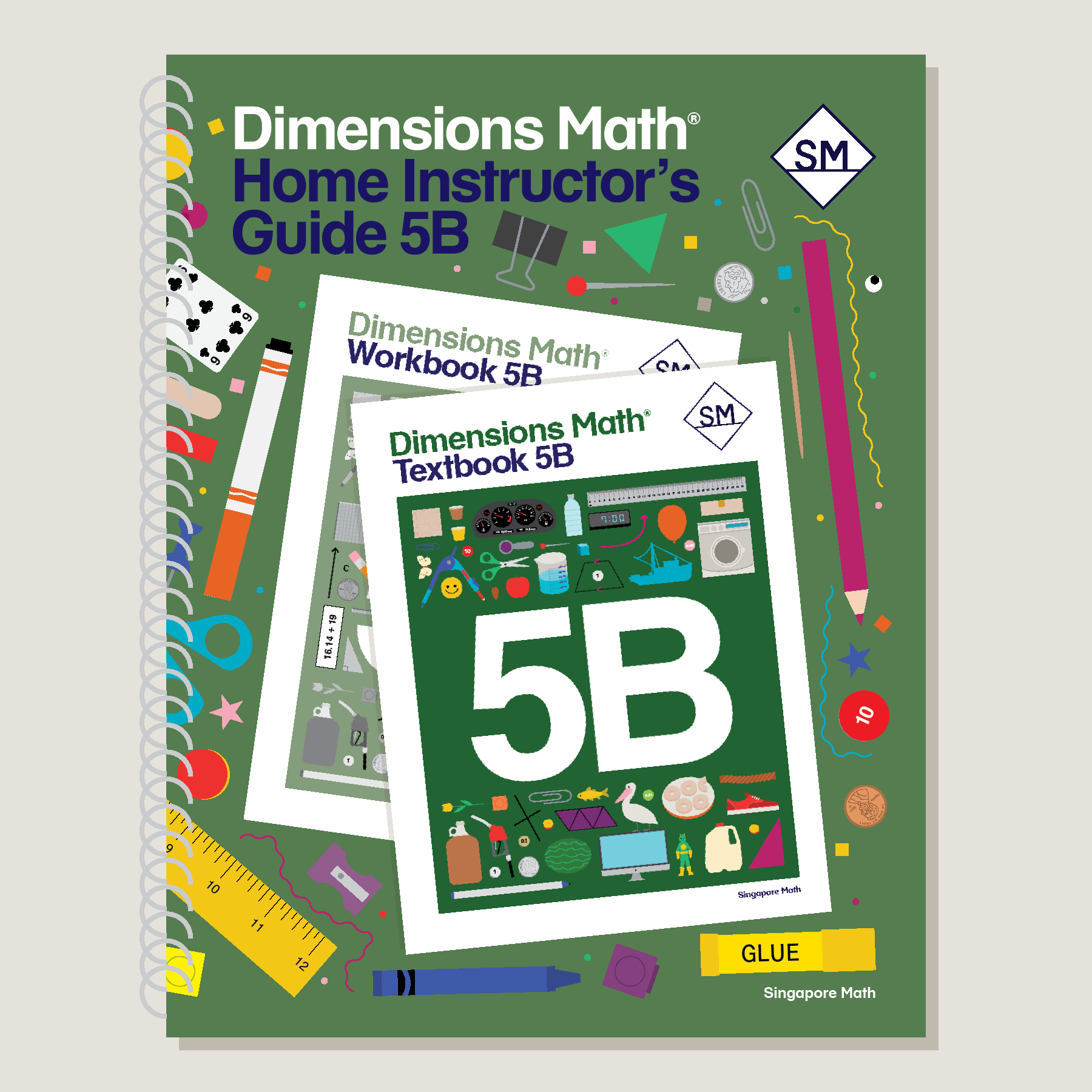 Dimensions Math Home Instructor's Guide 5B