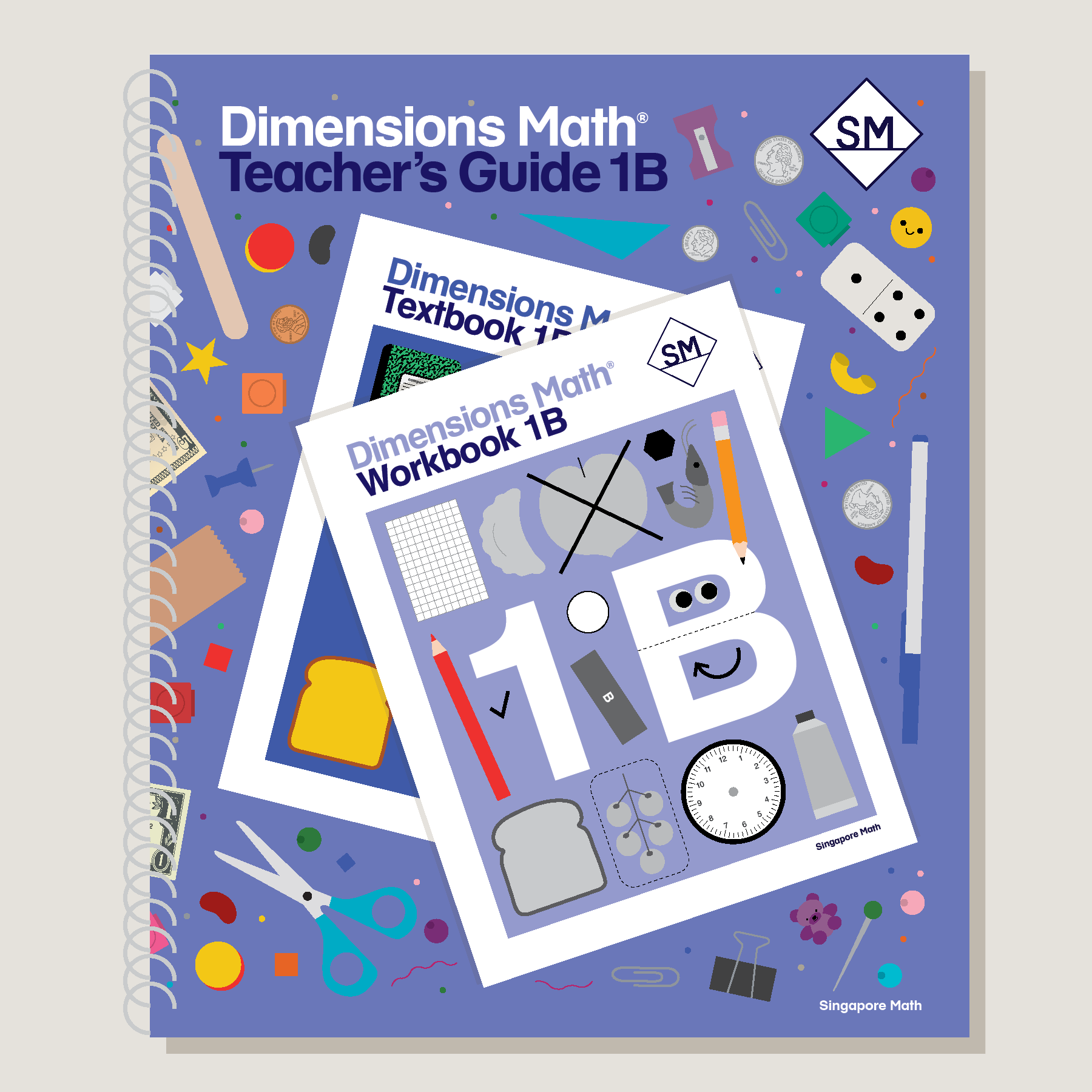 Dimensions Math Teacher's Guide 1B