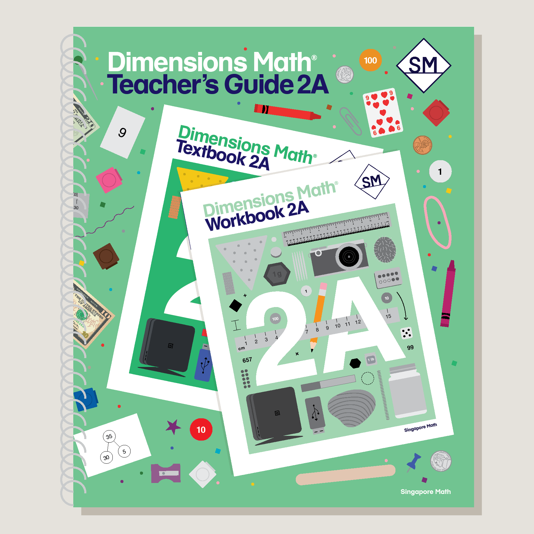 Dimensions Math Teacher's Guide 2A