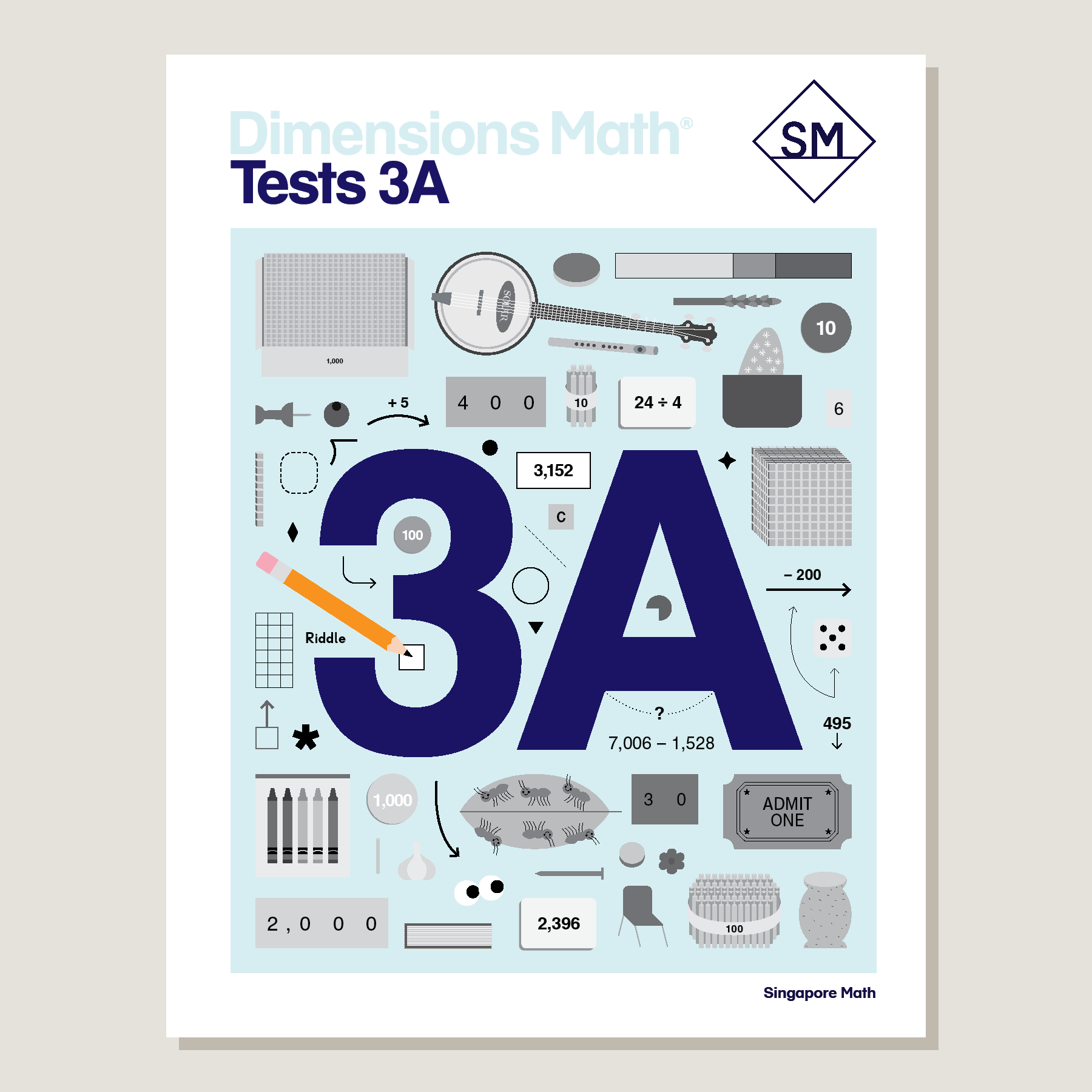 Dimensions Math Tests 3A