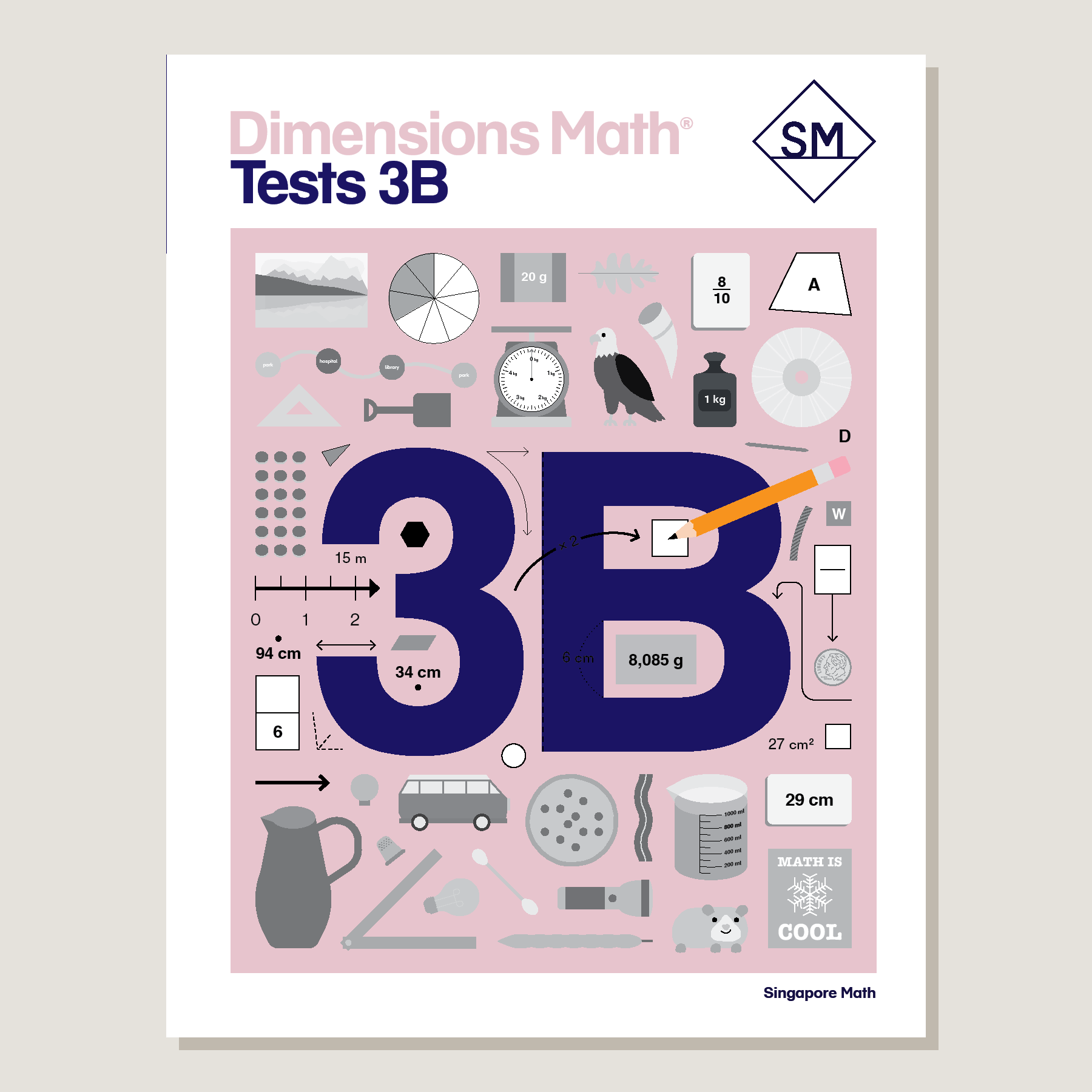 Dimensions Math Tests 3B