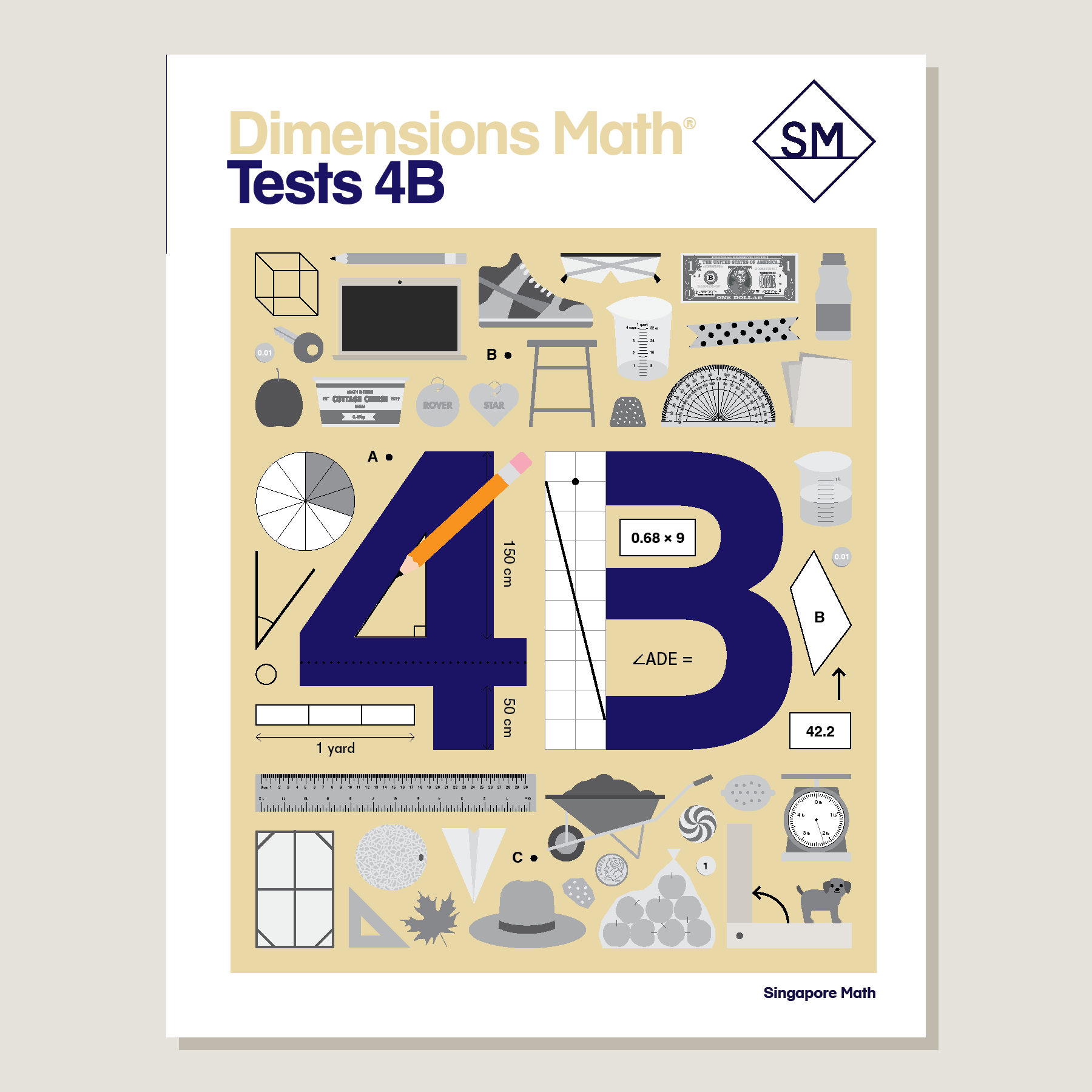 Dimensions Math Tests 4B