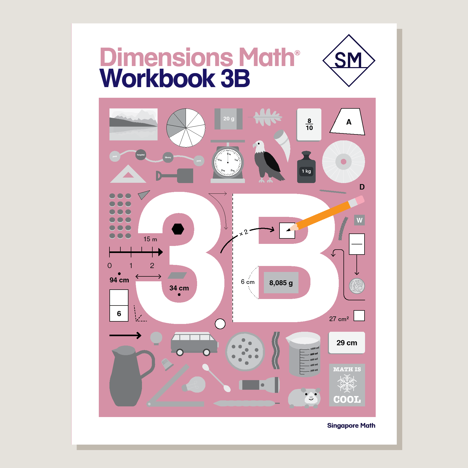Dimensions Math Workbook 3B