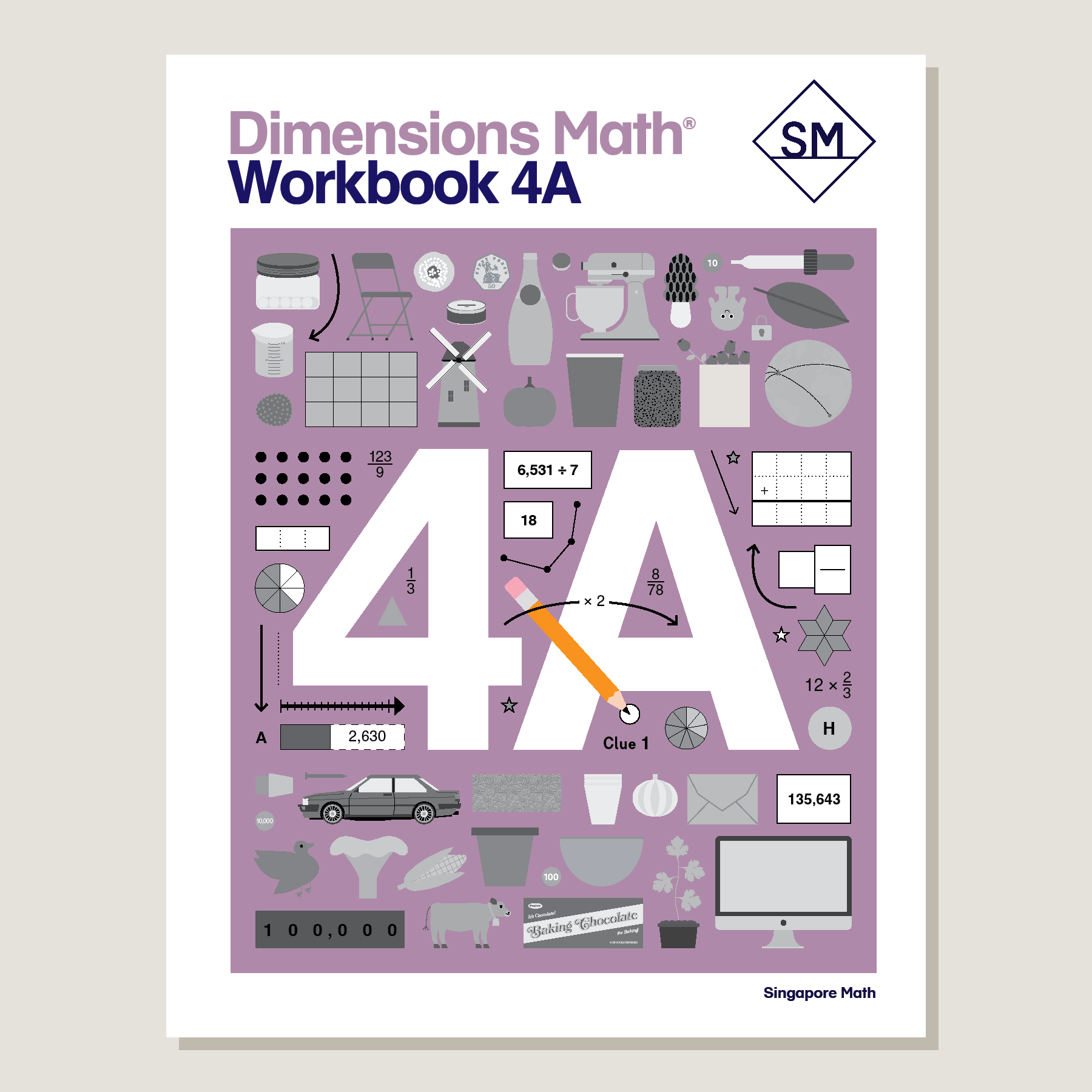 Dimensions Math Workbook 4A