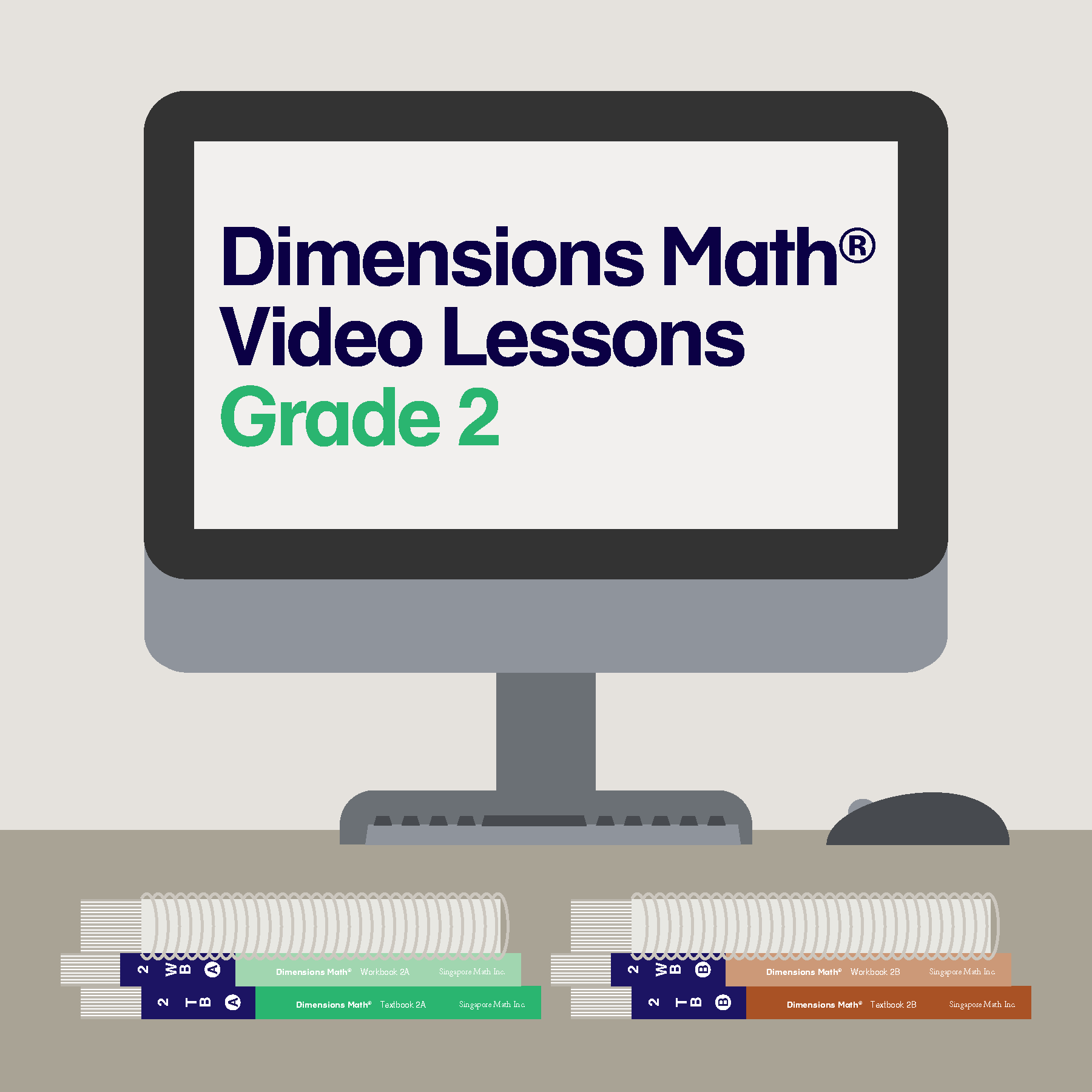 Dimensions Math® Video Lessons Grade 2