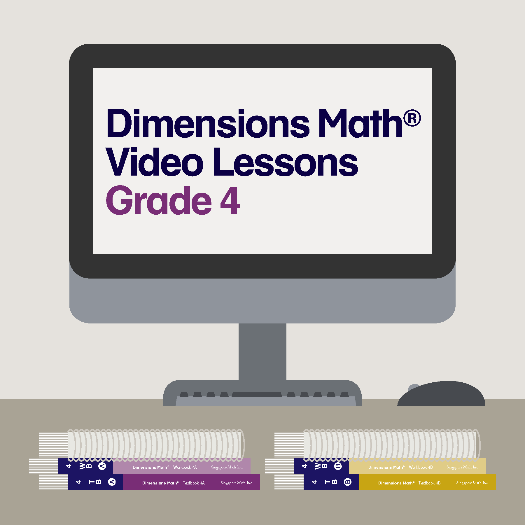 Dimensions Math® Video Lessons Grade 4