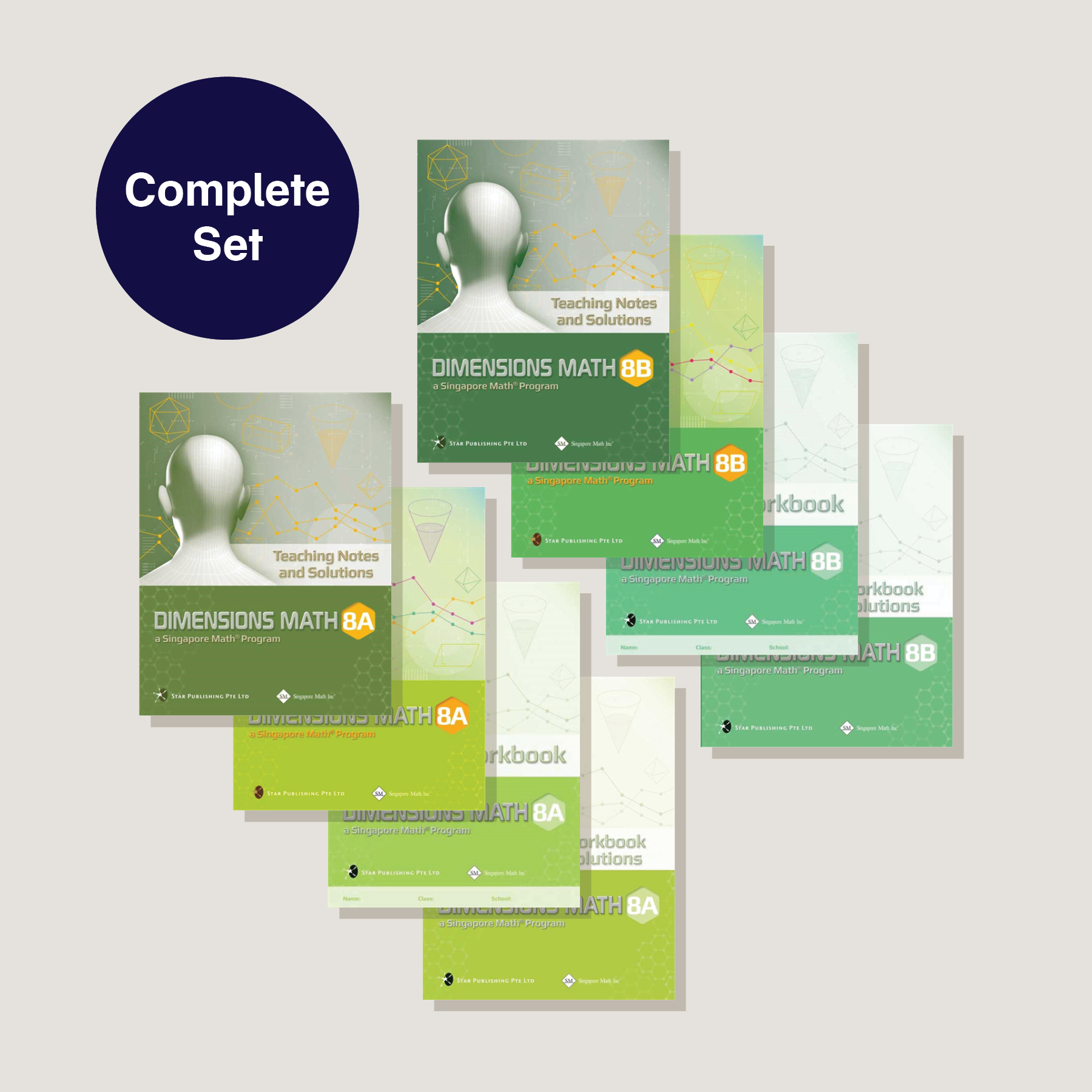 Dimensions Math Grade 8 Set