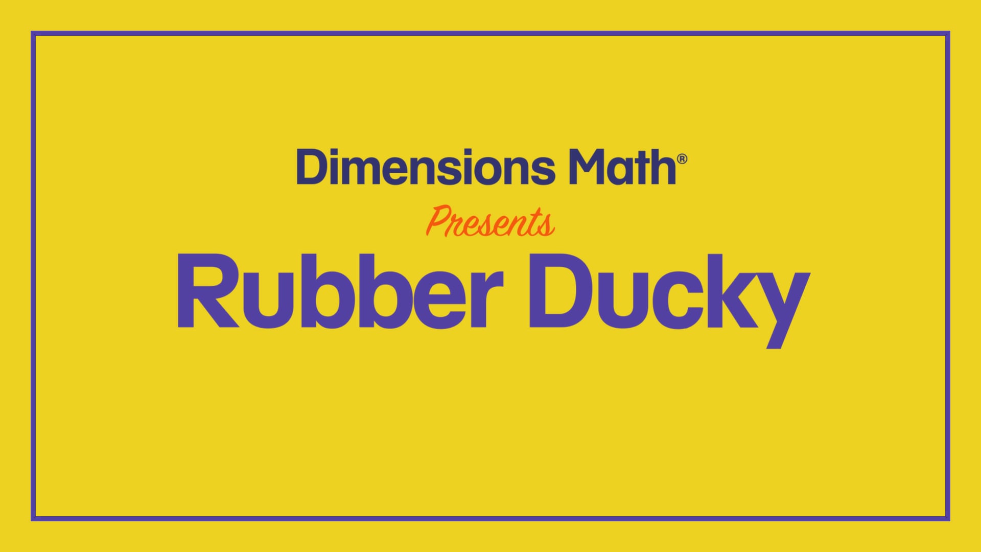 Rubber Ducky