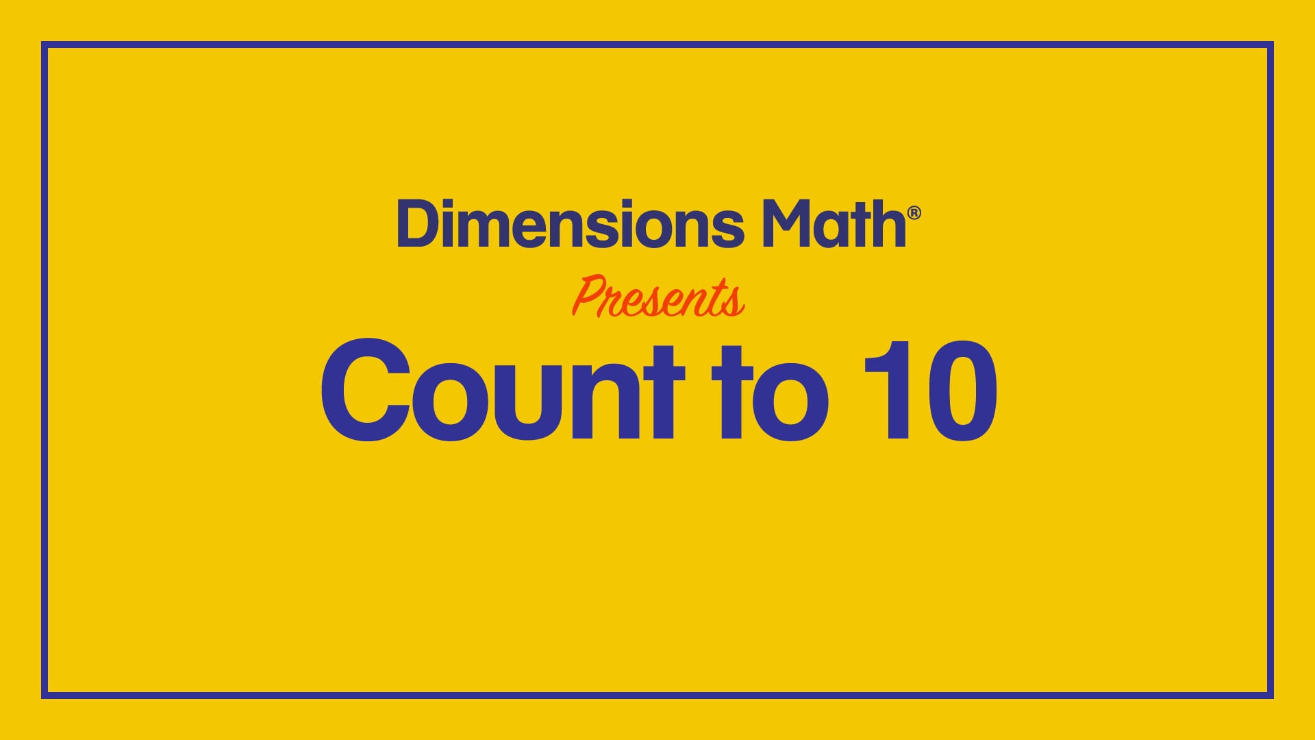 Count to 10 – KA