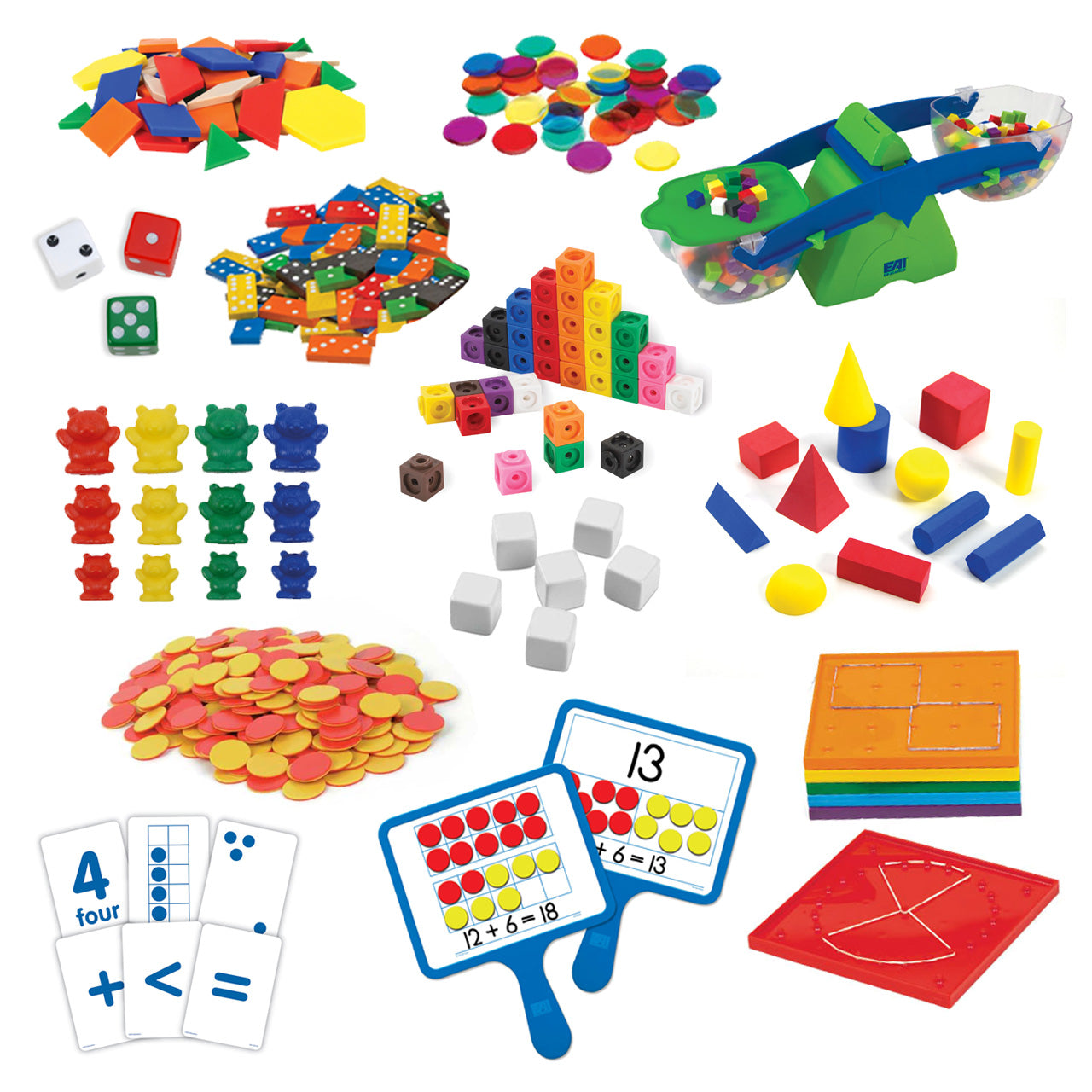 Dimensions Math Classroom Manipulative Kit for Pre-Kindergarten