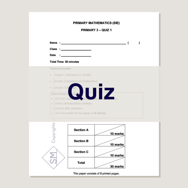 Quiz Singapore International Edition 3