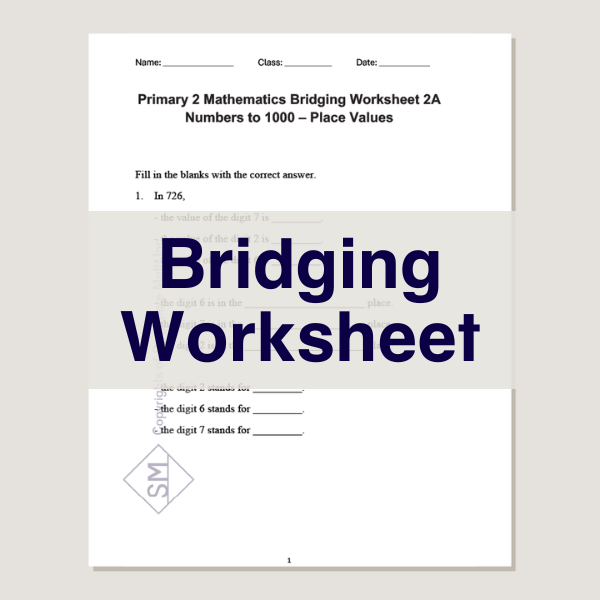 Bridging Worksheet Singapore International Edition 2