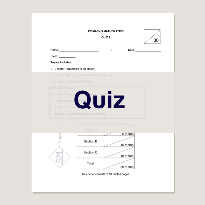 PM SIE 5 - Quiz
