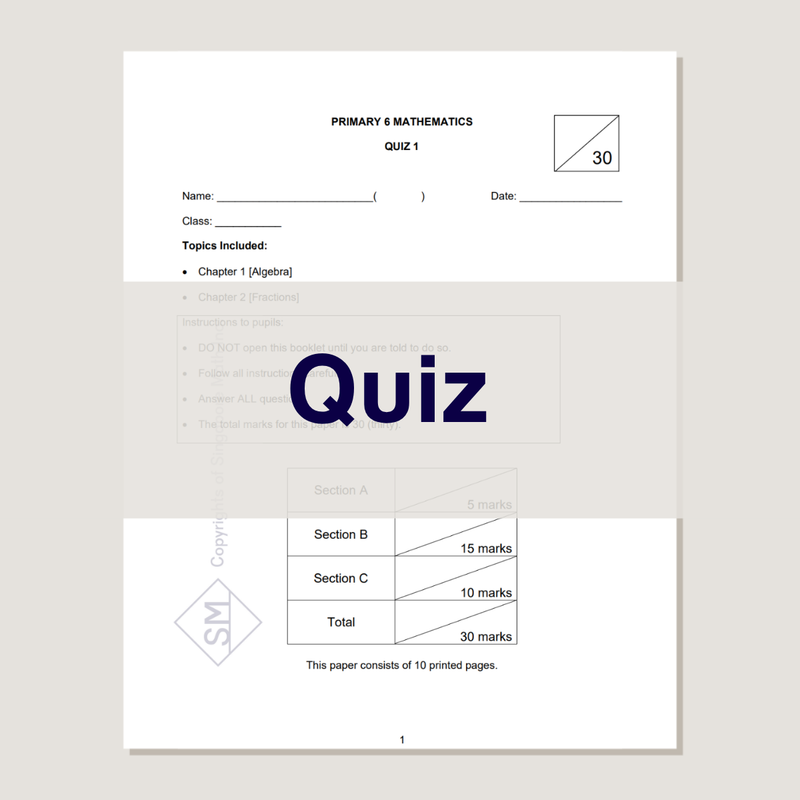 PM SIE 6 - Quiz