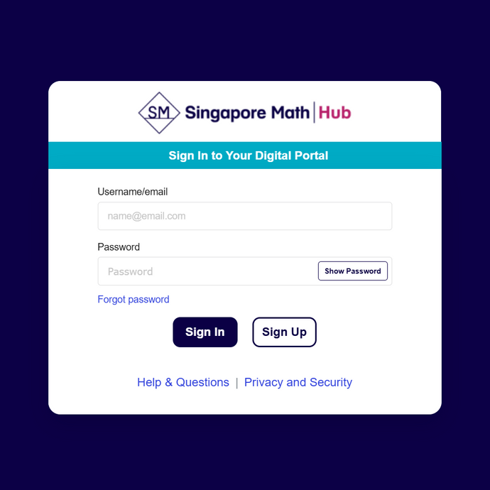 Singapore Math Hub