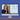 Computer screen displaying a woman and a math problem on a blue background