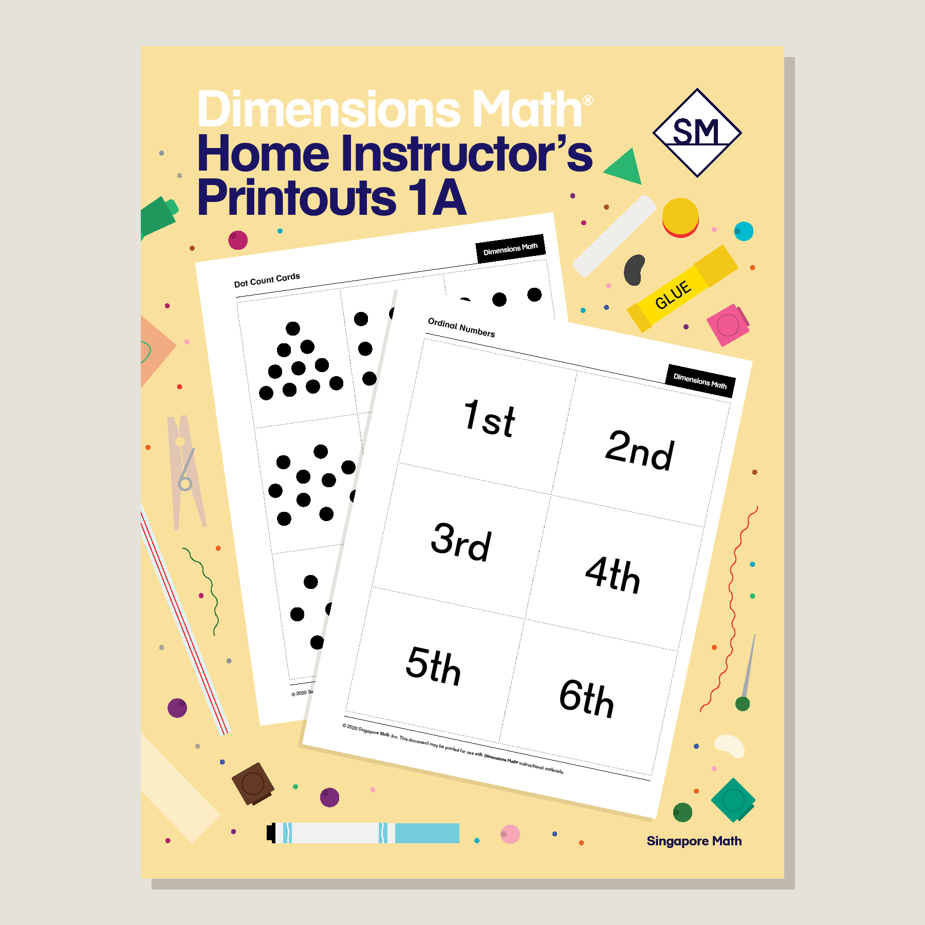 Dimensions Math Home Instructor's Printouts 1A – Singapore Math Inc.