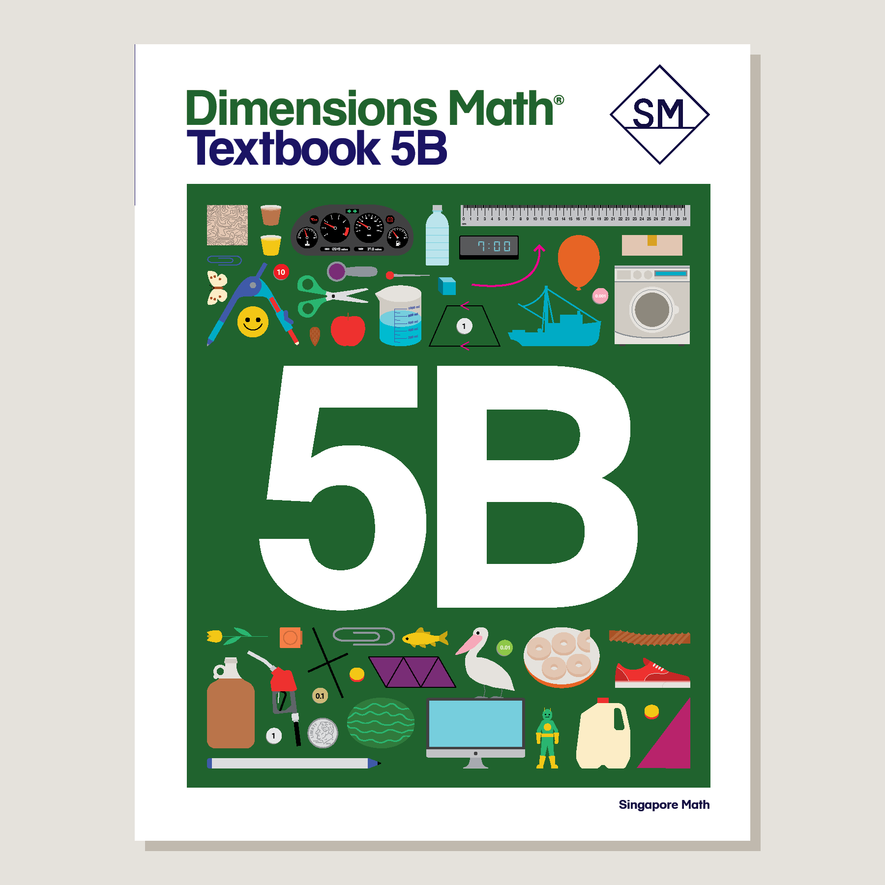Dimensions Math Chart Dimensions Math Grade 5 Set with Teacher's Guides