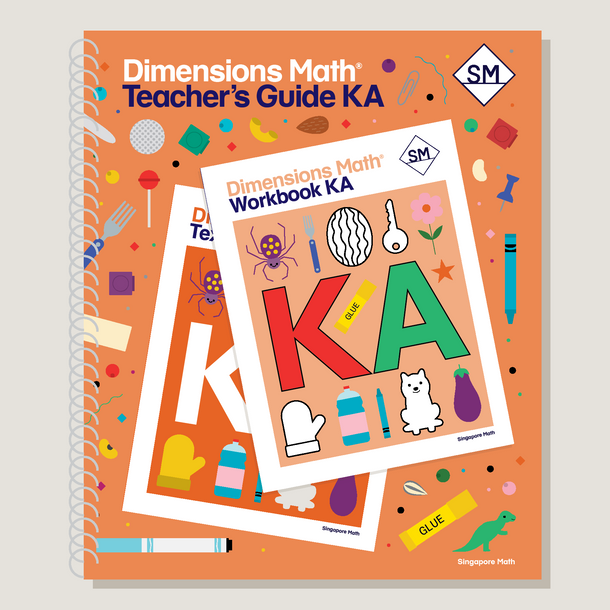 Dimensions Kb Math Dimensions Math Grade K Set with Teacher's Guides