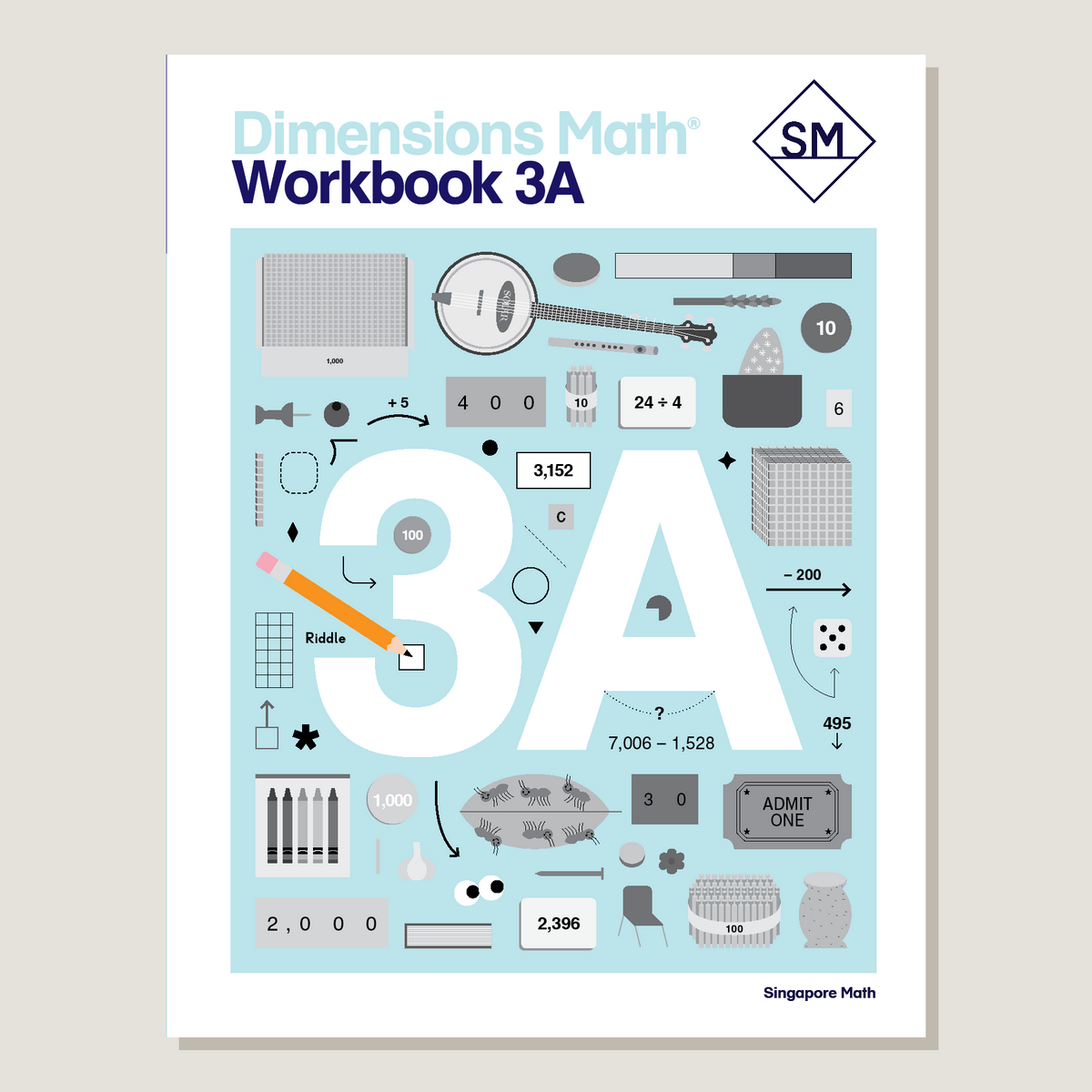 Dimensions Math Chart Dimensions Math Grade 3 Set with Teacher's Guides