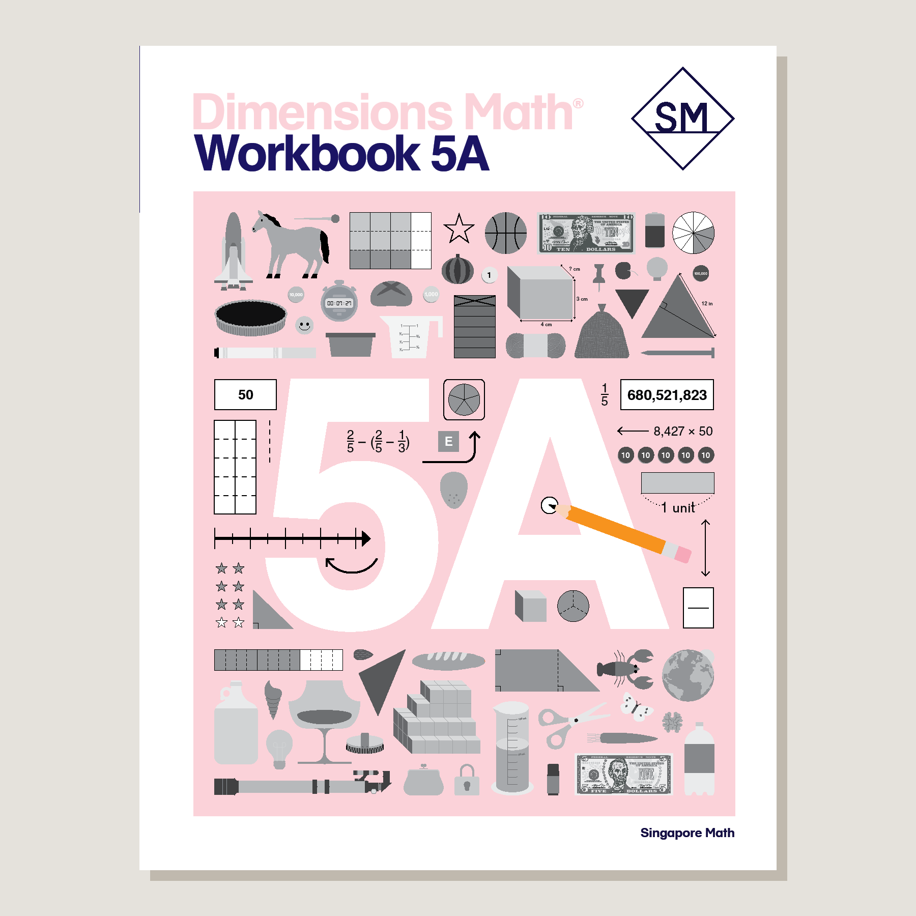 Dimensions Math Chart Dimensions Math Grade 5 Set with Teacher's Guides
