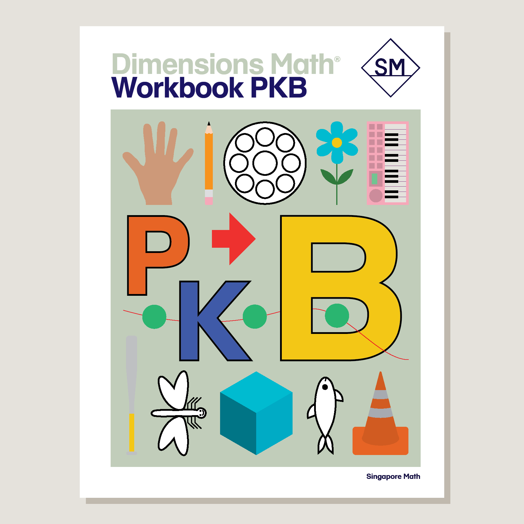 Dimensions Math Grade PK Set with Teacher's Guides