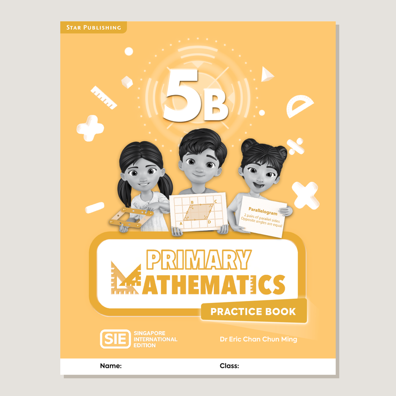 Primary Mathematics Singapore International Edition Practice Book 5B
