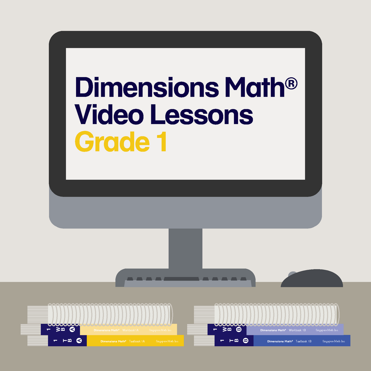 Deminations In Math Dimensions Math¨ Video Lessons Grade 1 – Singapore Math Inc.