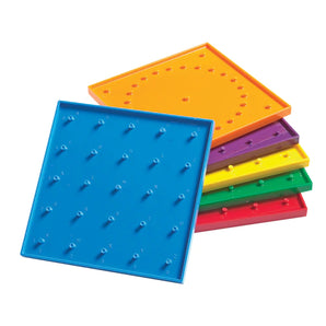 Double-Sided Geoboard Set 5 X 5 Grid