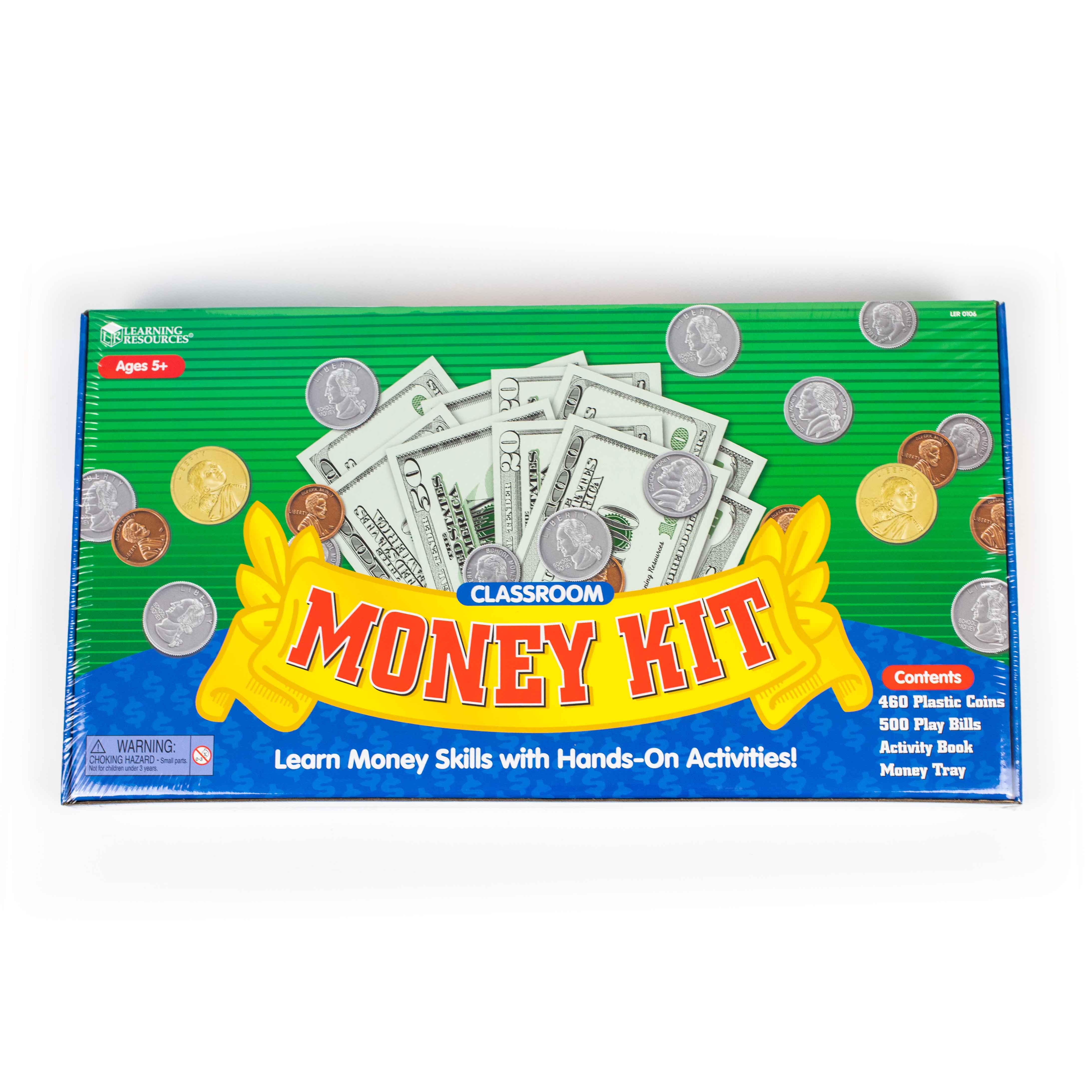 Money Math Kit Classroom Giant Money Set