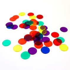 Transparent Counters (Set of 250)
