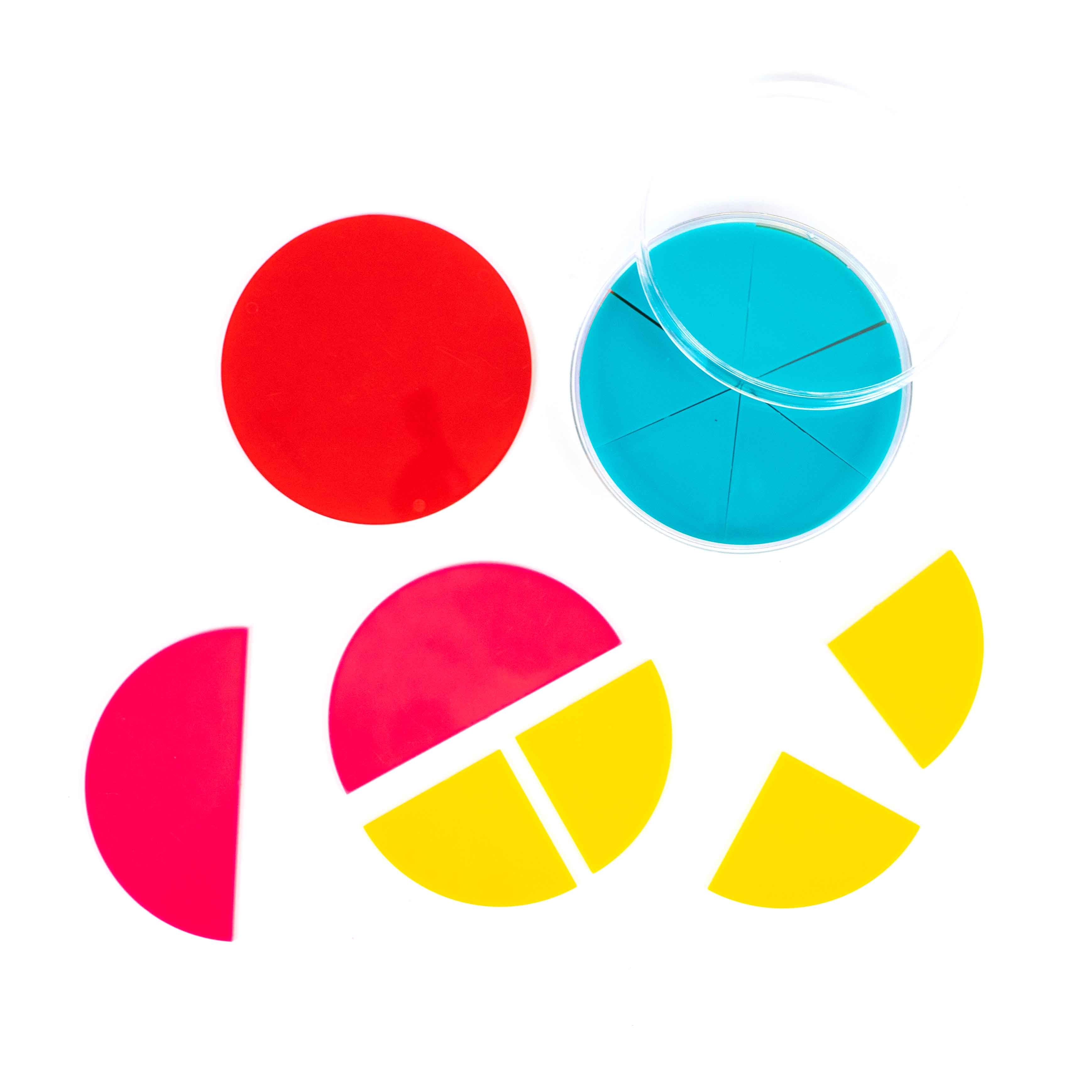 Rainbow Fraction Circles