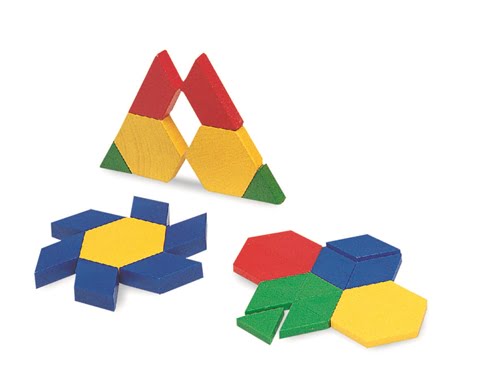 Plastic Pattern Blocks