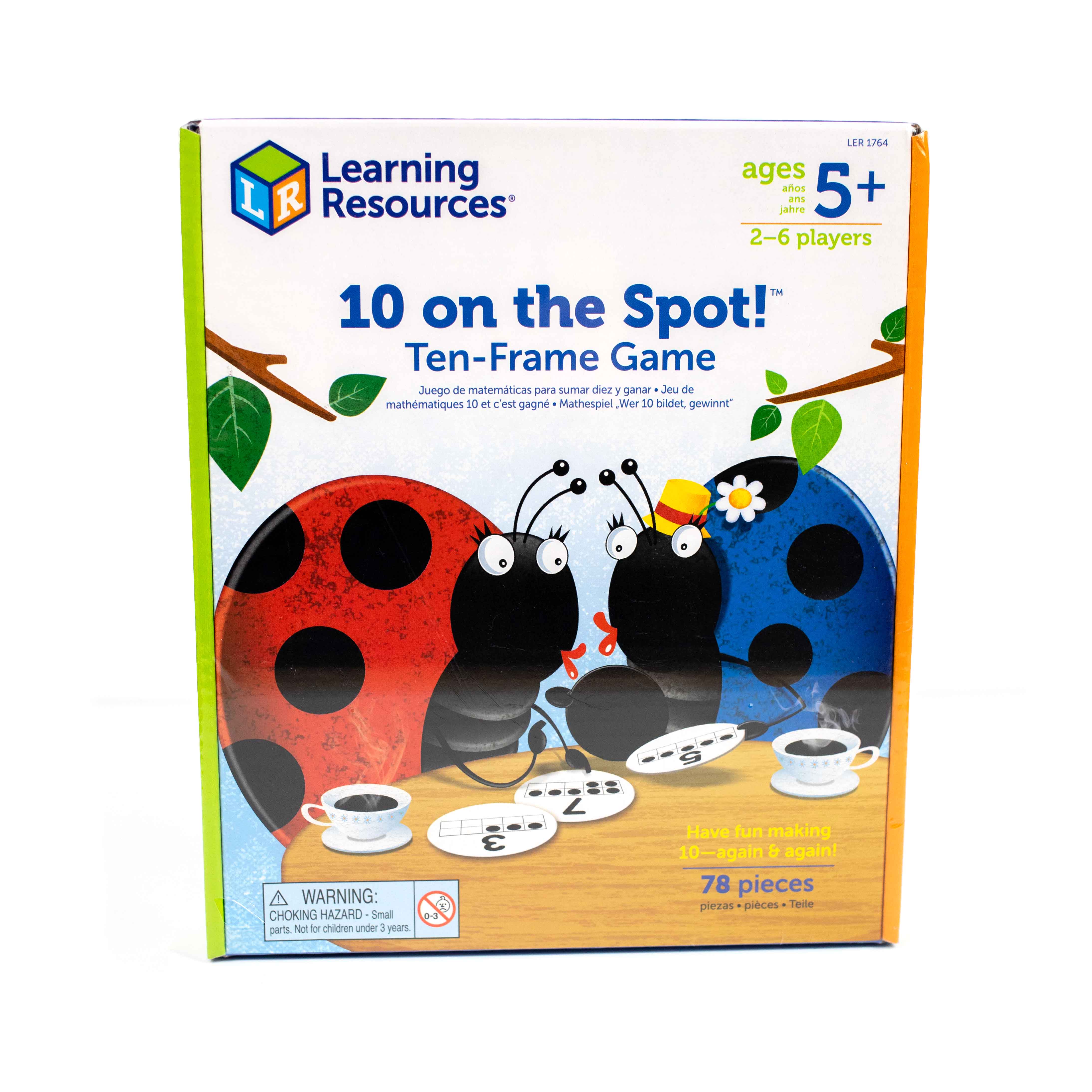 10 On the Spot! Ten-Frame Game