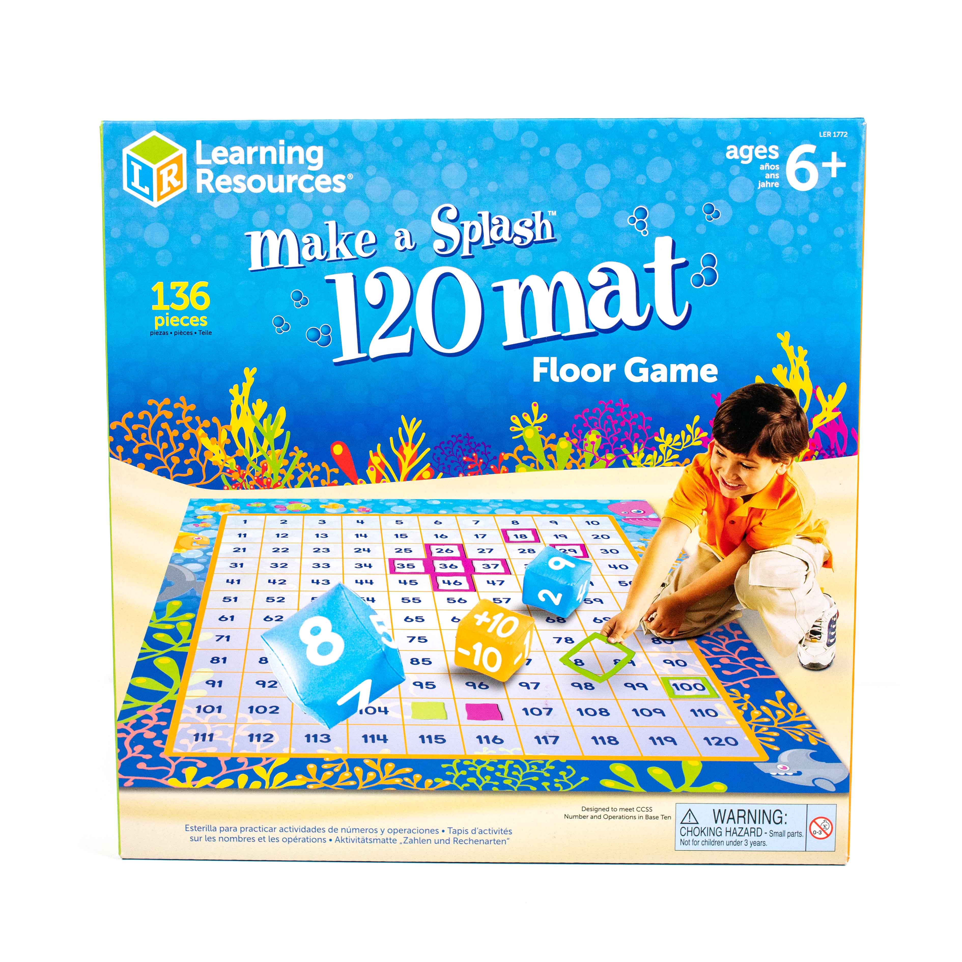 Make a Splash 120 Maths Activity Mat