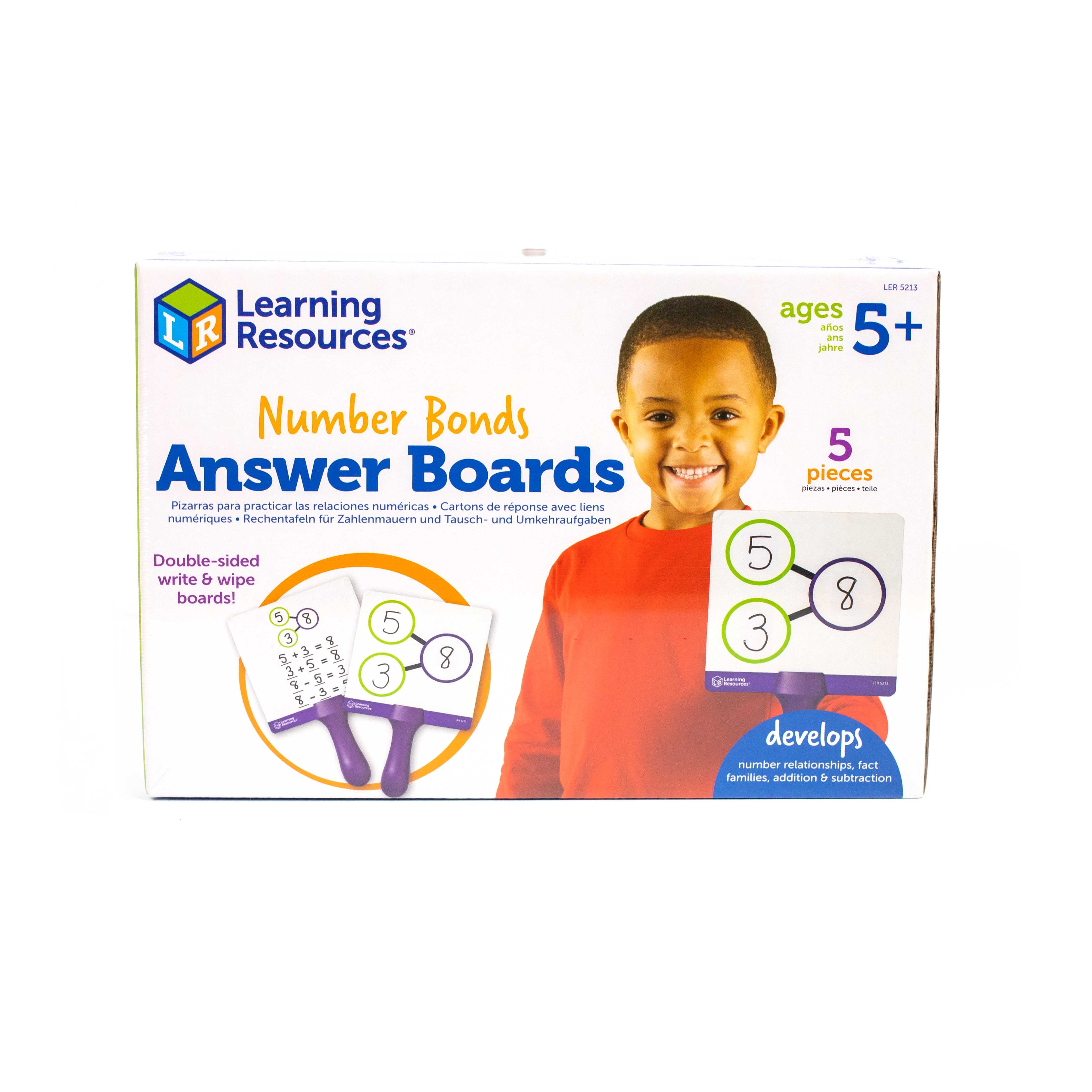 Number Bond Answer Boards