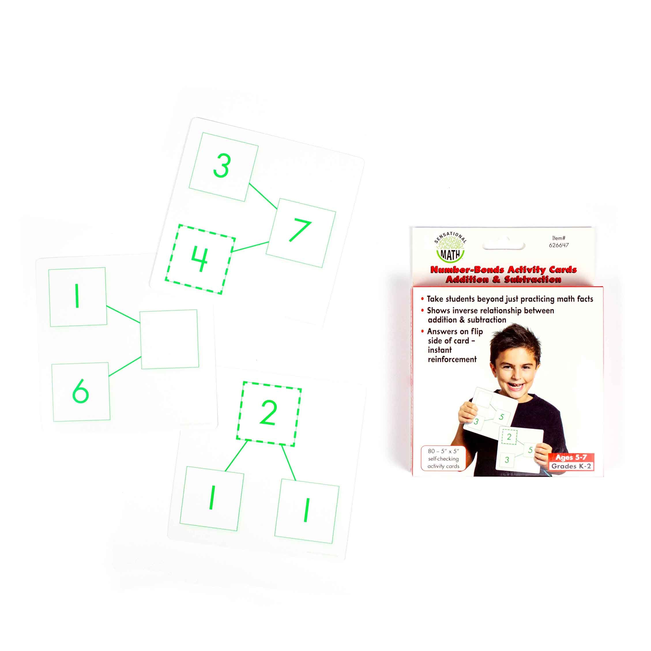 Number Bonds Activity Cards - POOS