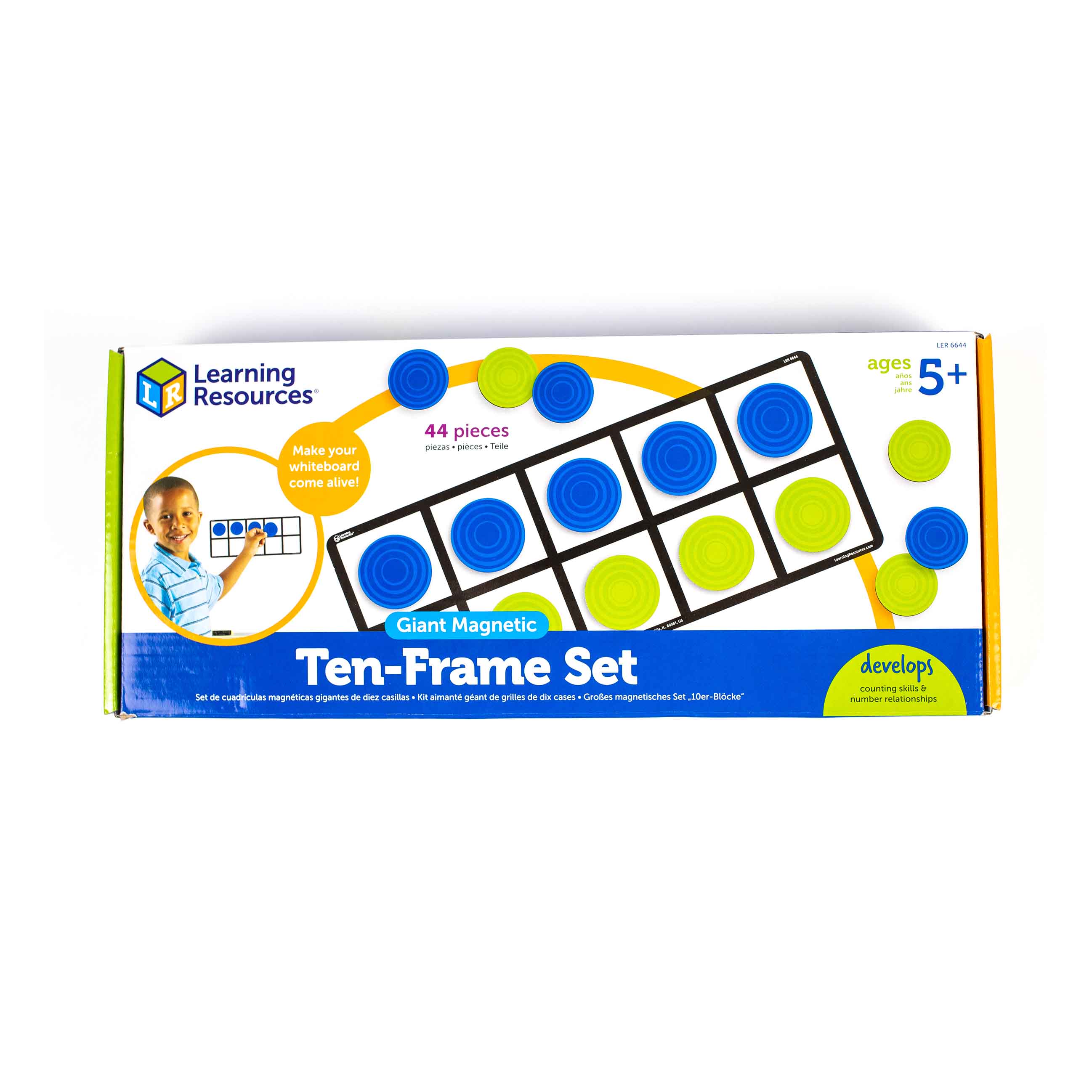 Giant Magnetic Ten-Frame Set
