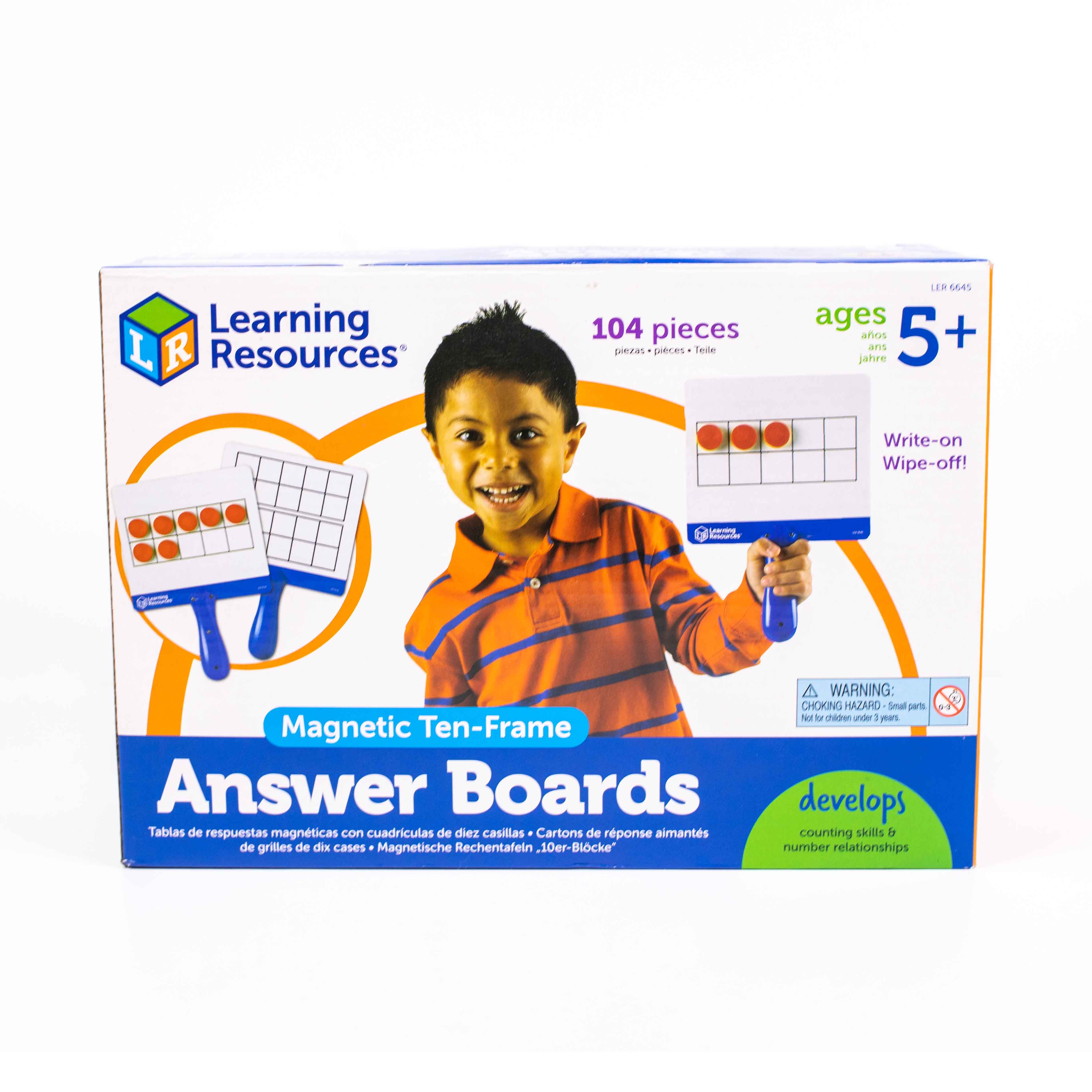 Magnetic Ten Frame Boards