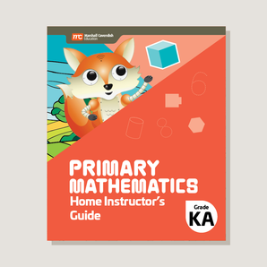 Primary Mathematics Home Instructor's Guide KA (2022 Edition) - Blemished