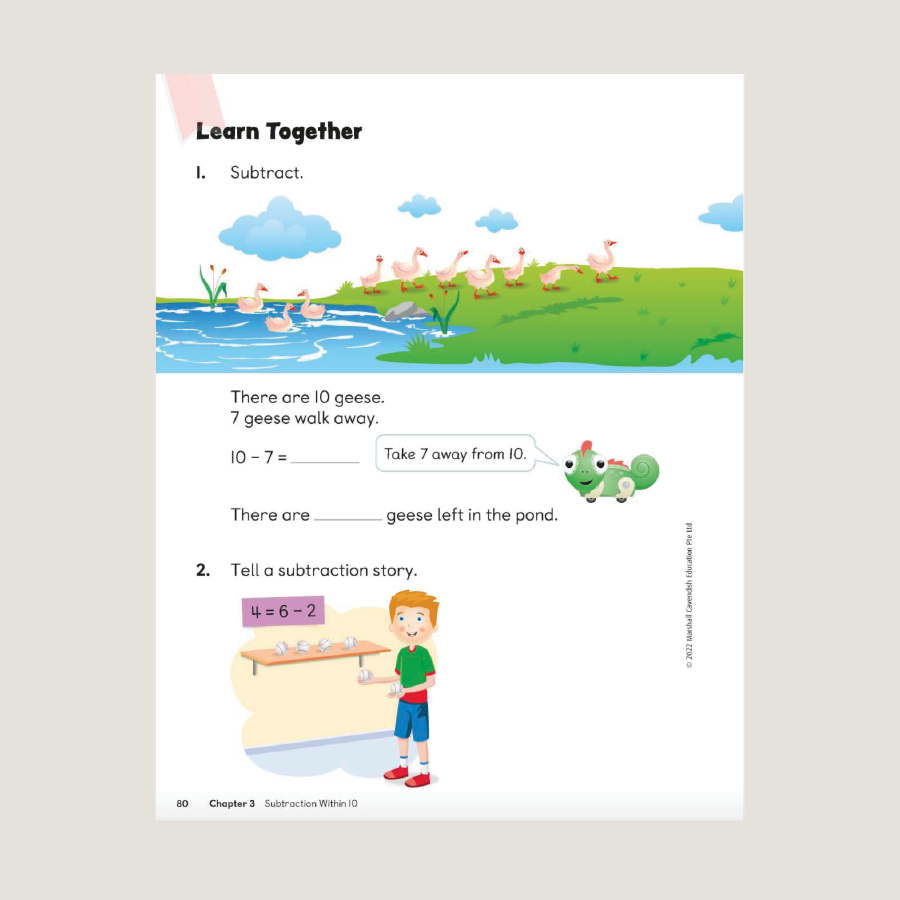 Pm 1 Math Primary Mathematics Student Book 1A (2022 Edition) - Blemished
