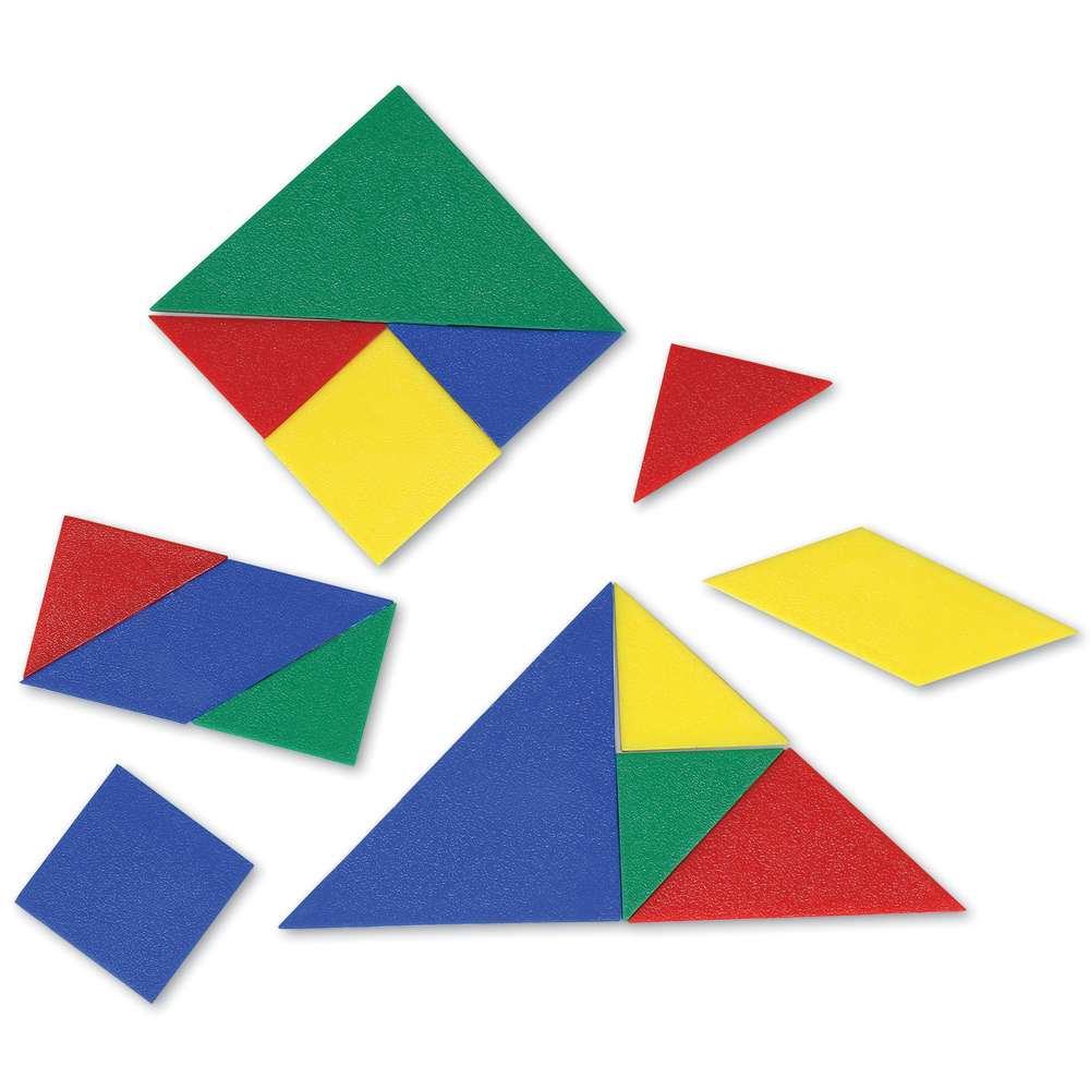 4-Color Tangrams