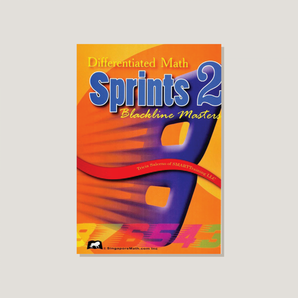 Math Sprints Blackline Master 2 - Blemished