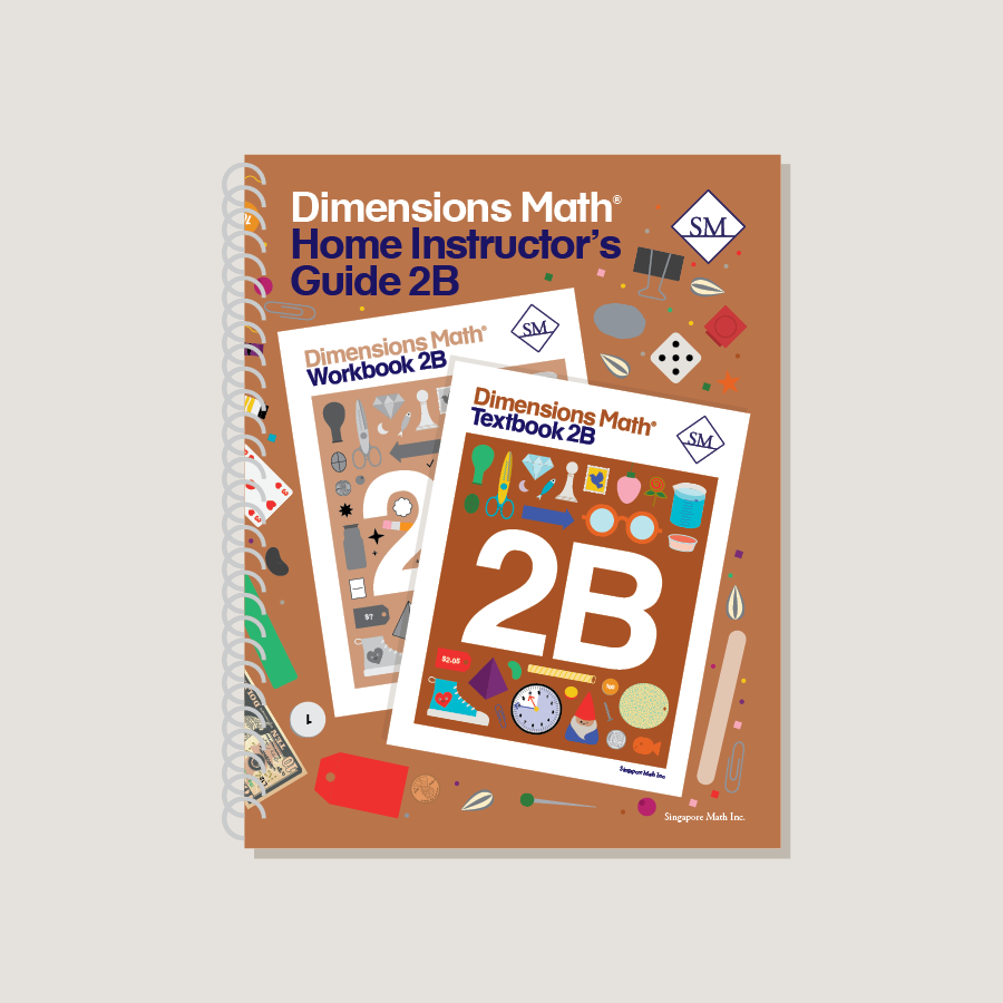 Dimensions Math Grade 2 Set with Home Instructor's Guides