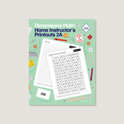 Dimensions Math Home Instructor's Printouts 2A